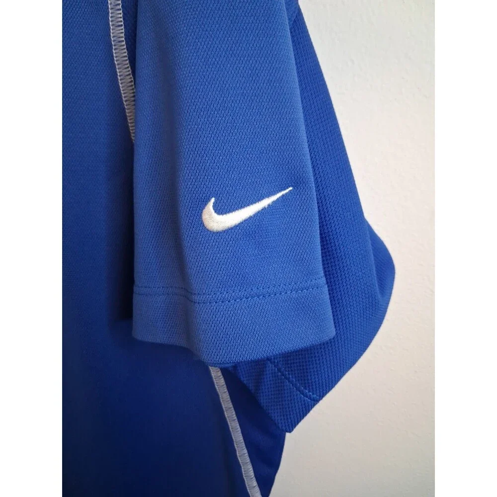 Nike Golf Dri-Fit Polo Men's Large Blue PGA Sawgrass 